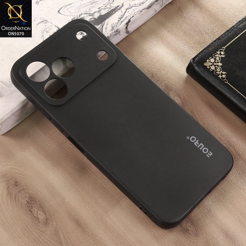 Tecno Spark 50 4G Cover - Black - Premium Shockproof Matte Silicone Phone Case with Camera Protection