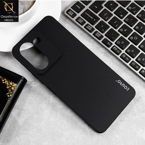 Vivo Y36 5G Vivo Y27s Cover - Black - New Liquid Silicone Soft TPU Case With Camera Protection