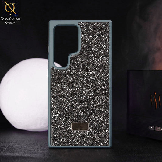Samsung Galaxy S25 Ultra Cover - Titanium - Luxury Bling Rhinestones Diamond shiny Glitter Soft TPU Case