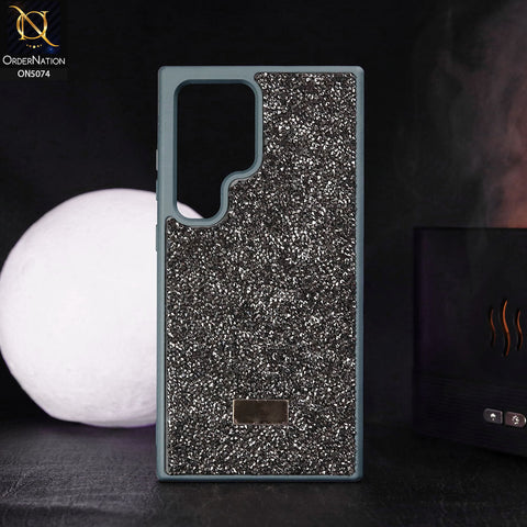 Samsung Galaxy S25 Ultra Cover - Titanium - Luxury Bling Rhinestones Diamond shiny Glitter Soft TPU Case