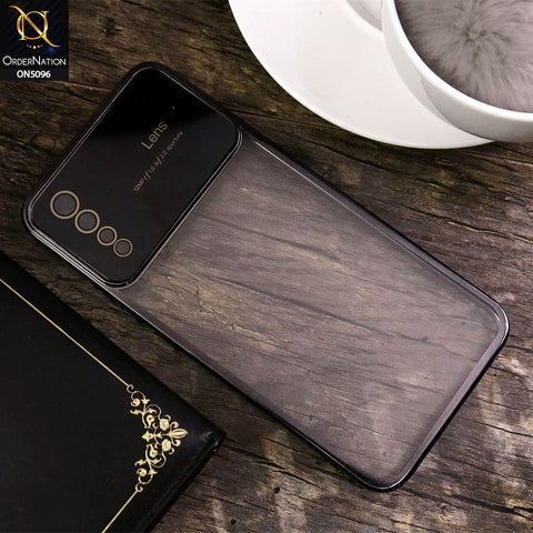 Vivo S1 Cover - Black - New Color Electroplating Borders Camera Lens Soft Transparent Case