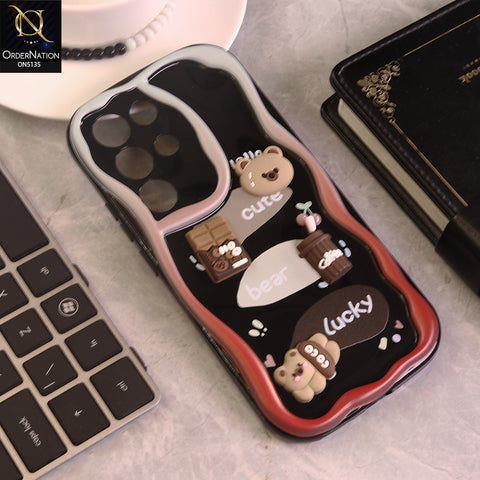Realme C85 Pro  Cover - Design 1 - Cute 3D Cartoon Soft Silicon Helix Soft Borders Camera Protection Case