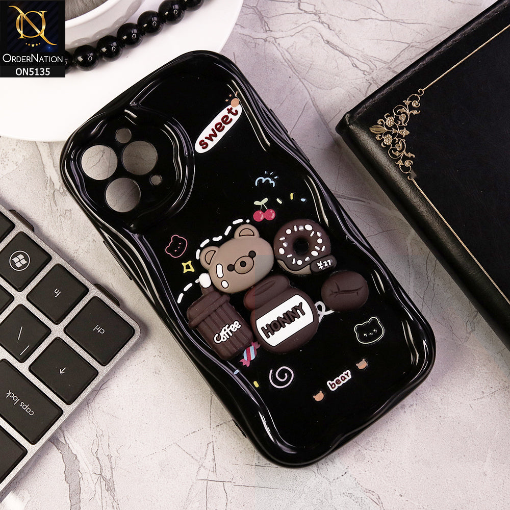 iPhone 11 Pro Cover - Design 3 - Cute 3D Cartoon Soft Silicon Helix Soft Borders Camera Protection Case