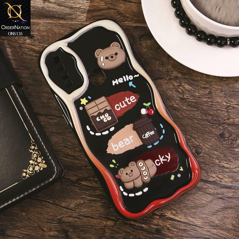 Oppo A31 Cover - Design 1 - Cute 3D Cartoon Soft Silicon Helix Soft Borders Camera Protection Case