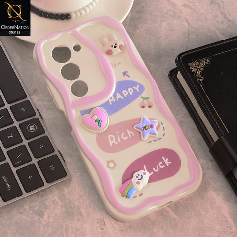 Oppo A5 5G Cover - Design 2 - Cute 3D Cartoon Soft Silicon Helix Soft Borders Camera Protection Case