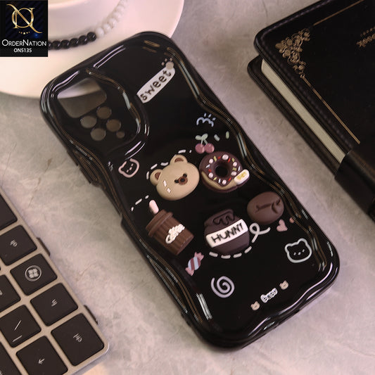 Xiaomi Redmi Note 11E Pro Cover - Design 3 - Cute 3D Cartoon Soft Silicon Helix Soft Borders Camera Protection Case