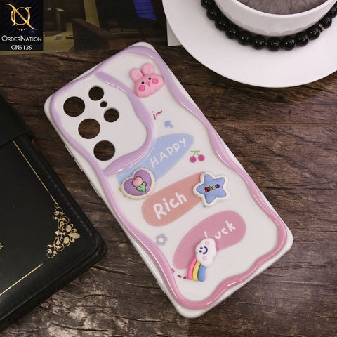 Samsung Galaxy S23 Ultra 5G Cover Design Cute 3D Cartoon