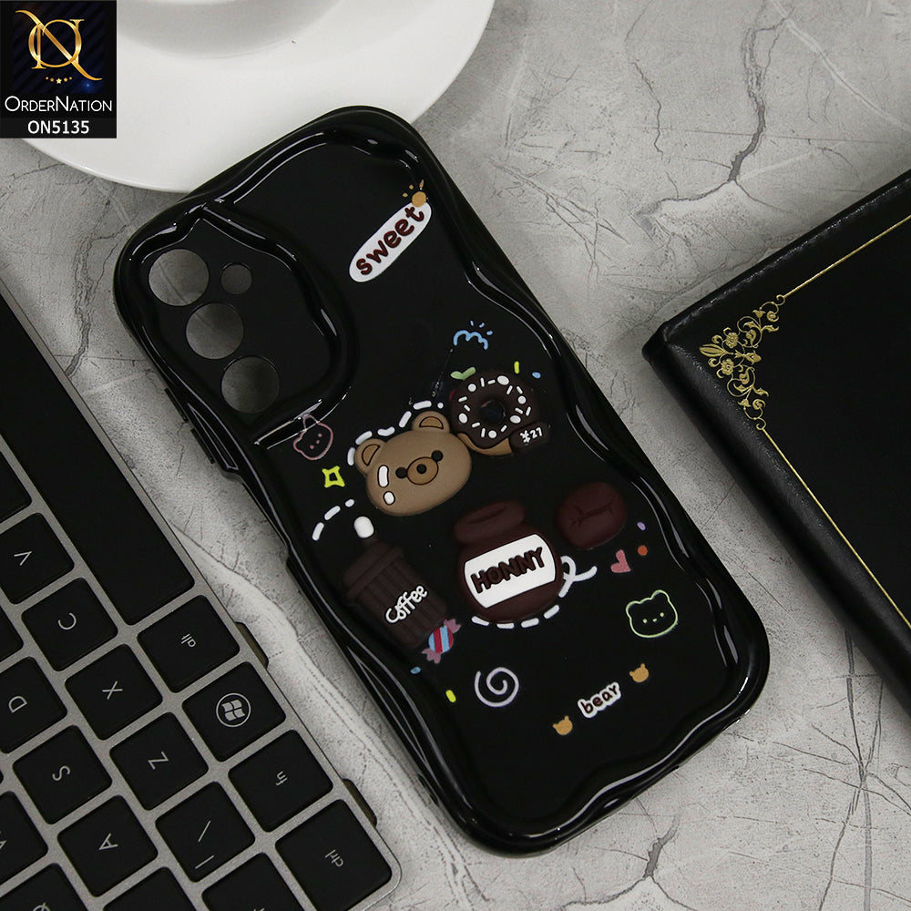 Samsung Galaxy A05s Cover - Design 3 - Cute 3D Cartoon Soft Silicon Helix Soft Borders Camera Protection Case