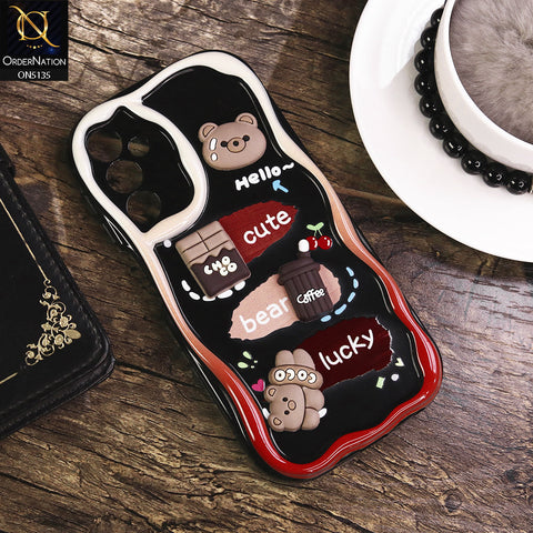 Samsung Galaxy A24 4G Cover - Design 1 - Cute 3D Cartoon Soft Silicon Helix Soft Borders Camera Protection Case