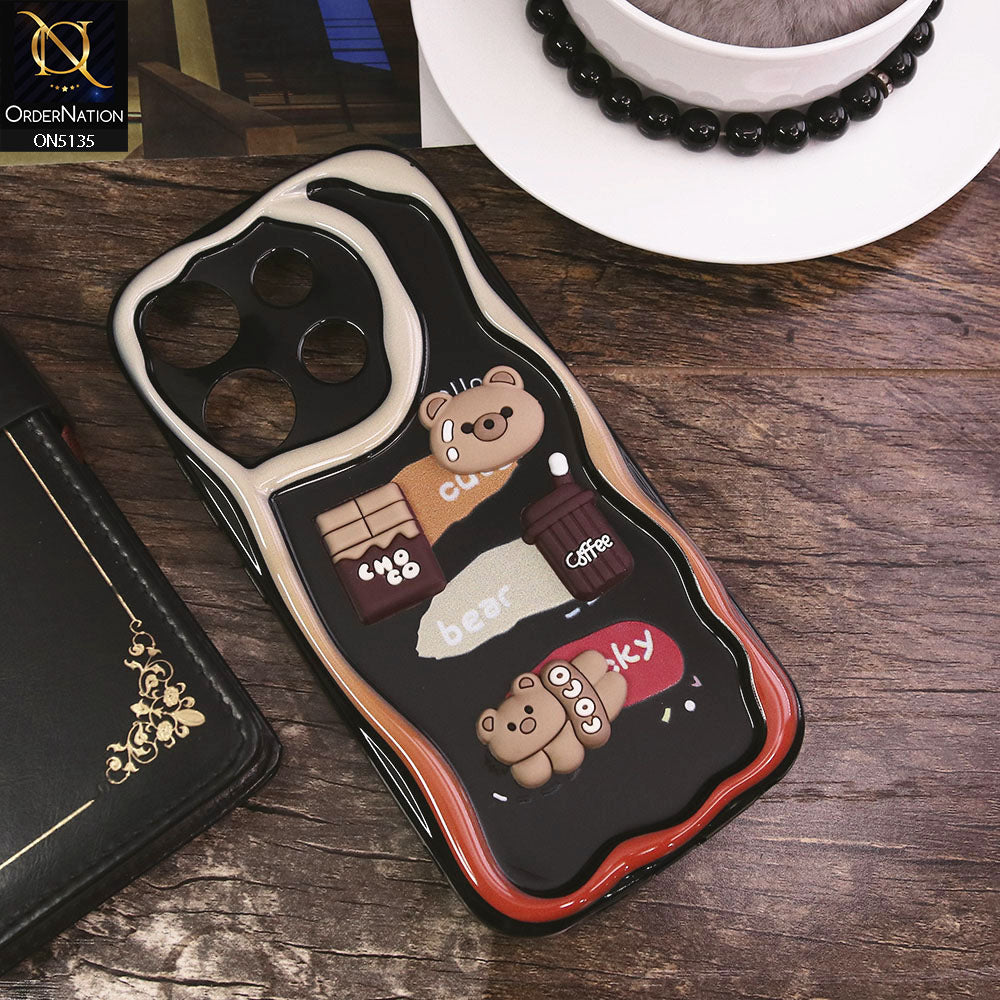Ht Cover Smart Infinix Smart 7 HD Cover - Design 1 - Cute 3D Cartoon Soft Silicon Hel ...
