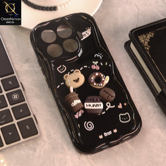 Xiaomi 15T Pro Cover - Design 3 - Cute 3D Cartoon Soft Silicon Helix Soft Borders Camera Protection Case