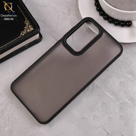 Samsung Galaxy A55 - Black - New Color Mate Translucent Soft Borders Protective Case