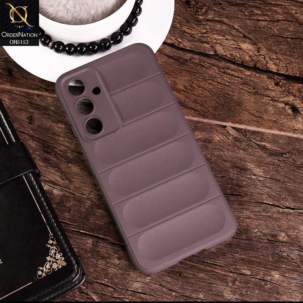 Samsung Galaxy A55 Cover - Mauve - Soft TPU, Drop-Proof, Shockproof, Protective Case
