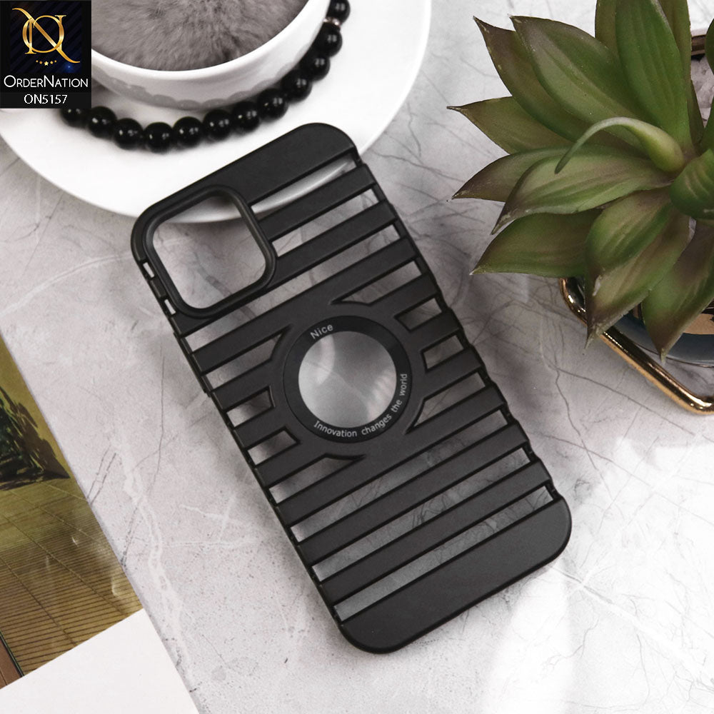 iPhone 11 Pro Max Cover - Black - New Breathable Lining Ultra Thin Hard Shell Protective Case With Logo Hole