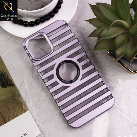 iPhone 12 Pro Max Cover - Light Purple - New Breathable Lining Ultra Thin Hard Shell Protective Case With Logo Hole