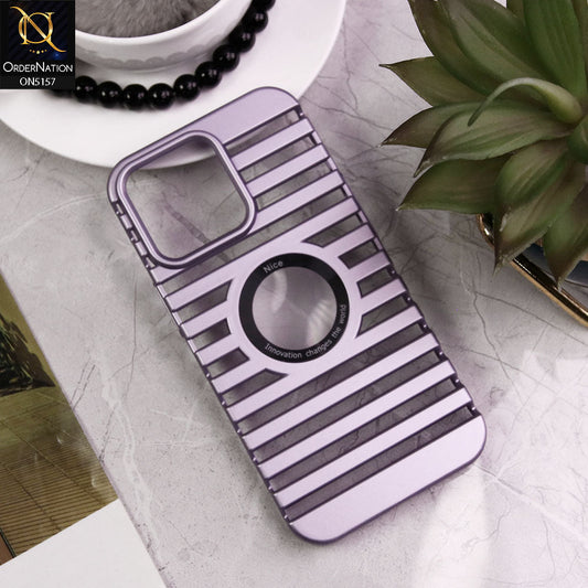 iPhone 13 Pro Cover - Light Purple - New Breathable Lining Ultra Thin Hard Shell Protective Case With Logo Hole