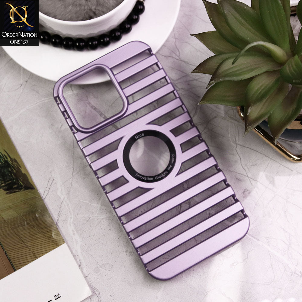 iPhone 13 Pro Max Cover - Light Purple - New Breathable Lining Ultra Thin Hard Shell Protective Case With Logo Hole