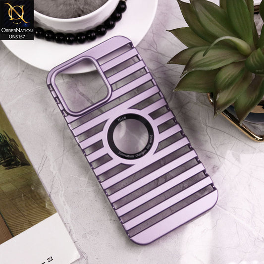 iPhone 13 Pro Max Cover - Light Purple - New Breathable Lining Ultra Thin Hard Shell Protective Case With Logo Hole