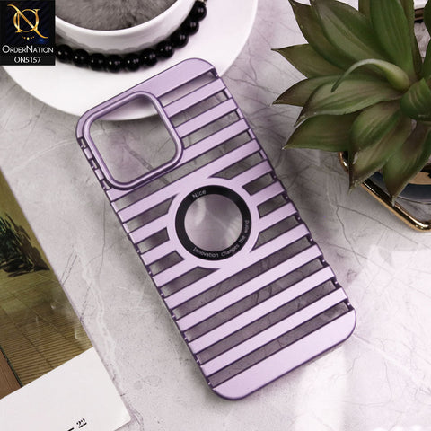 iPhone 13 Pro Max Cover - Light Purple - New Breathable Lining Ultra Thin Hard Shell Protective Case With Logo Hole