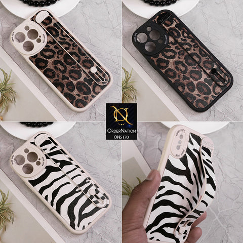 iPhone 11 Cover - Design2 - Trendy Skin Pattern Soft Protective Case with Holder
