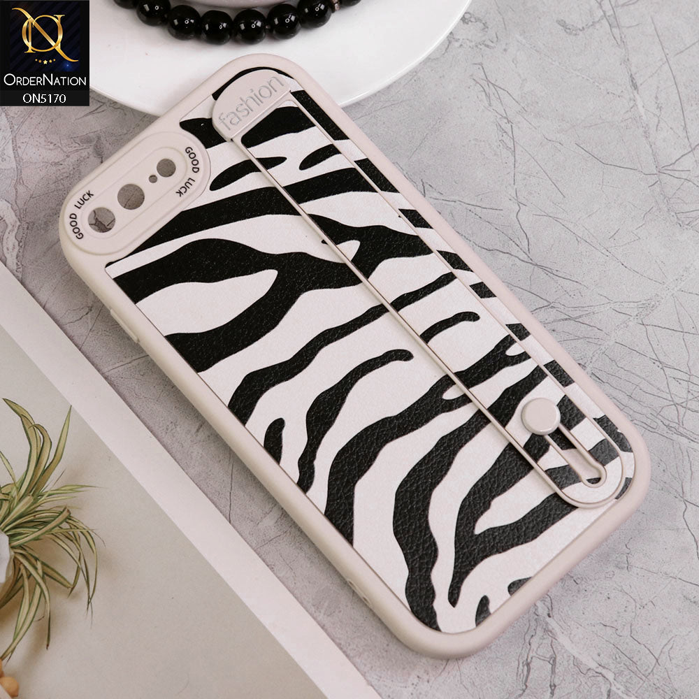 iPhone 7 Plus / 8 Plus Cover - Design3 - Trendy Skin Pattern Soft Protective Case with Holder (edited)