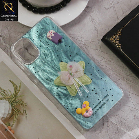 Samsung Galaxy A12 Nacho Cover - Design5 - Fancy 3D Cartoon Shiny Soft Case