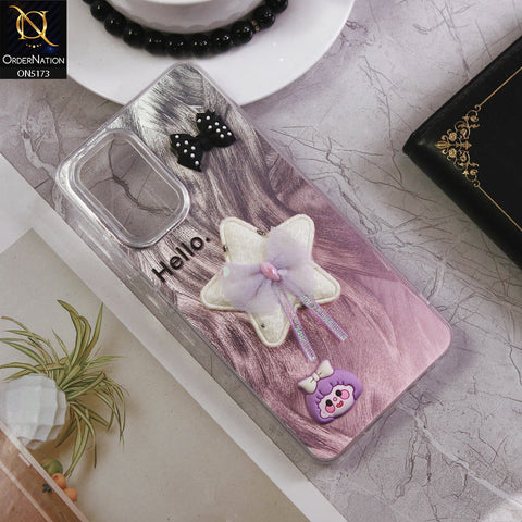 Samsung Galaxy A32 Cover - Design10 - Fancy 3D Cartoon Shiny Soft Case