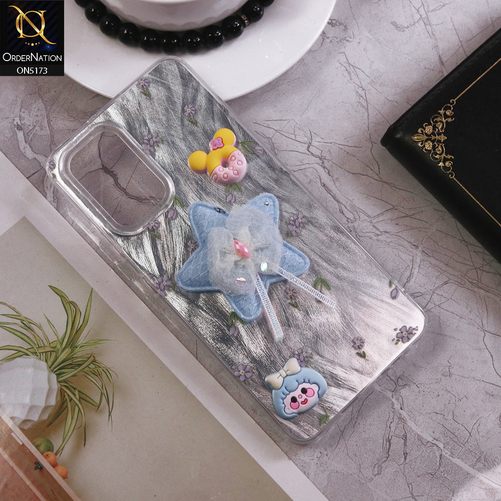 Samsung Galaxy A13 Cover - Design3 - Fancy 3D Cartoon Shiny Soft Case