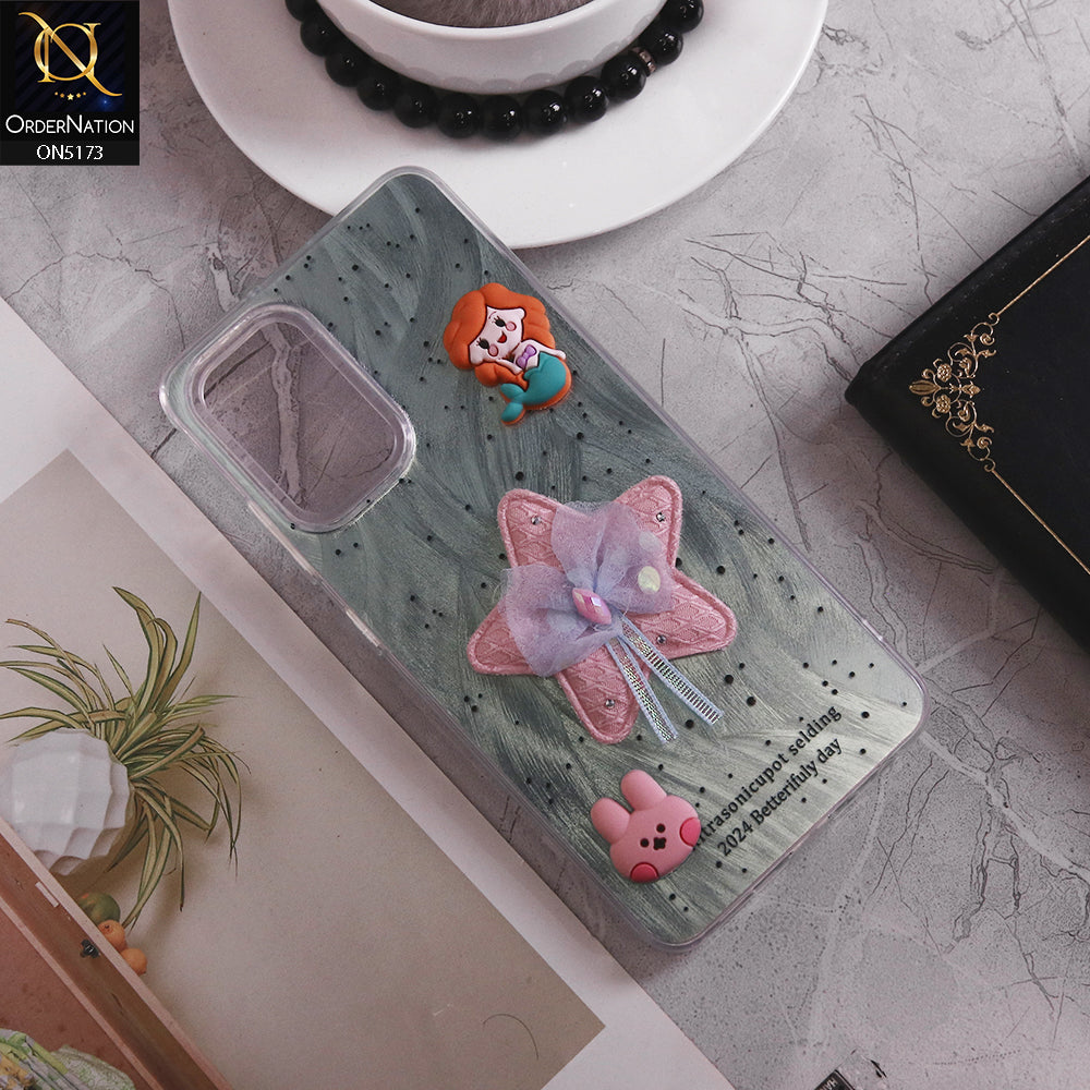 Samsung Galaxy A32 Cover - Design4 - Fancy 3D Cartoon Shiny Soft Case