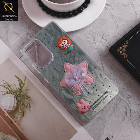 Samsung Galaxy A32 Cover - Design4 - Fancy 3D Cartoon Shiny Soft Case