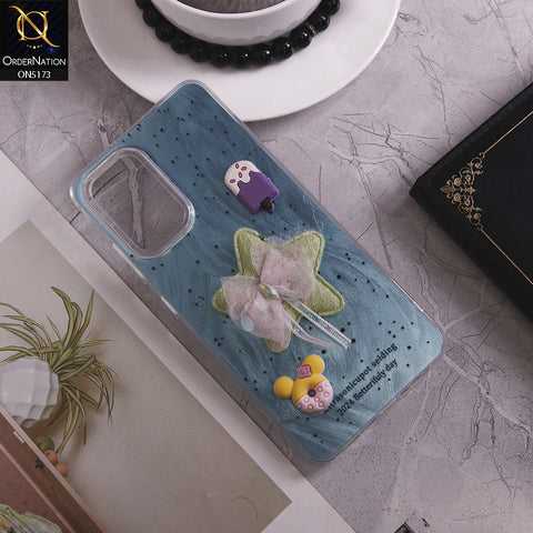 Samsung Galaxy A13 Cover - Design5 - Fancy 3D Cartoon Shiny Soft Case