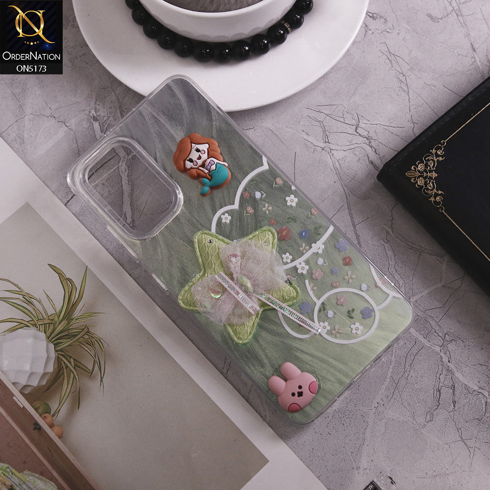 Samsung Galaxy A13 Cover - Design6 - Fancy 3D Cartoon Shiny Soft Case