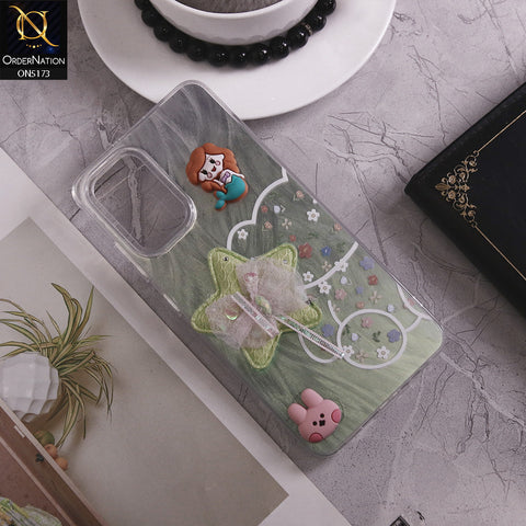 Samsung Galaxy A13 Cover - Design6 - Fancy 3D Cartoon Shiny Soft Case