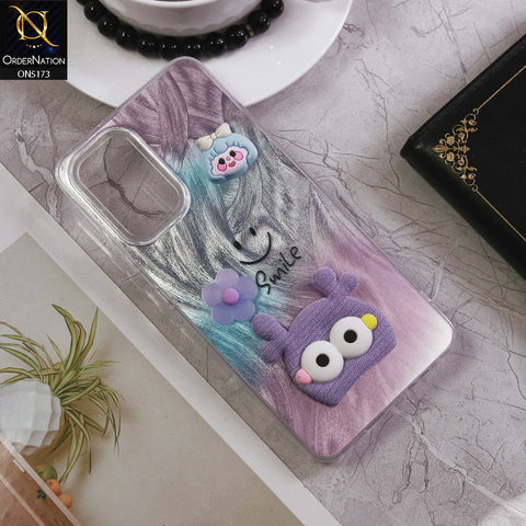 Samsung Galaxy A32 Cover - Design7 - Fancy 3D Cartoon Shiny Soft Case