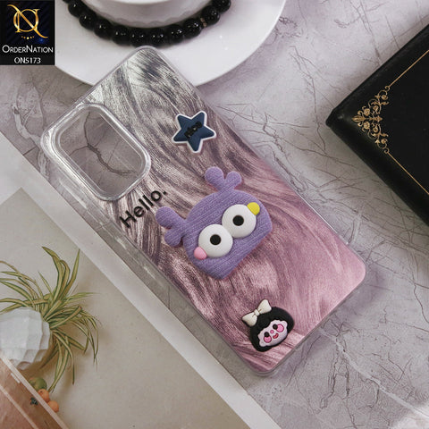 Samsung Galaxy A13 Cover - Design9 - Fancy 3D Cartoon Shiny Soft Case