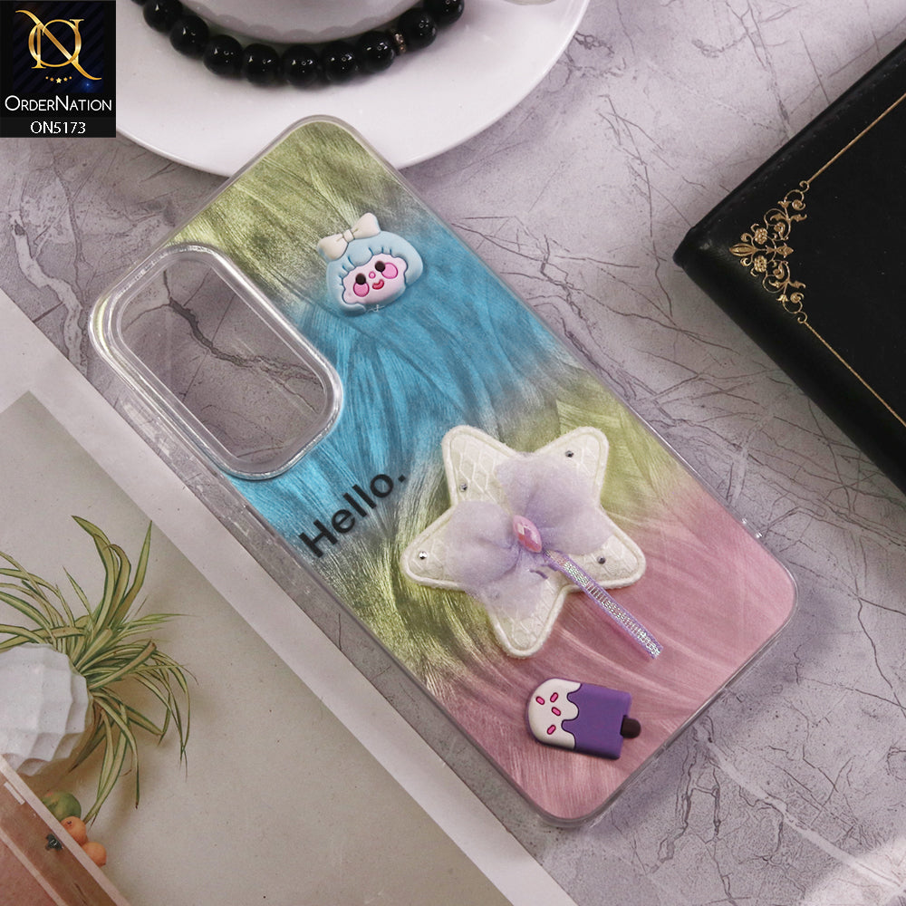 Samsung Galaxy A05s Cover - Design2 - Fancy 3D Cartoon Shiny Soft Case