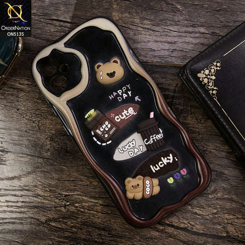 Samsung Galaxy A05 Cover - Design 1 - Cute 3D Cartoon Soft Silicon Helix Soft Borders Camera Protection Case