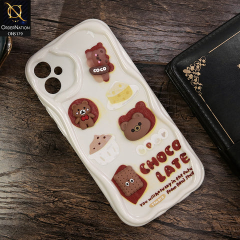 Samsung Galaxy A05 Cover - Design 2 - Cute 3D Cartoon Soft Silicon Helix Soft Borders Camera Protection Case
