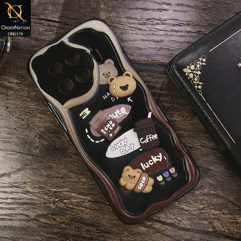 Tecno Spark 20 Pro Plus Cover - Design 1 - Cute 3D Cartoon Soft Silicon Helix Soft Borders Camera Protection Case