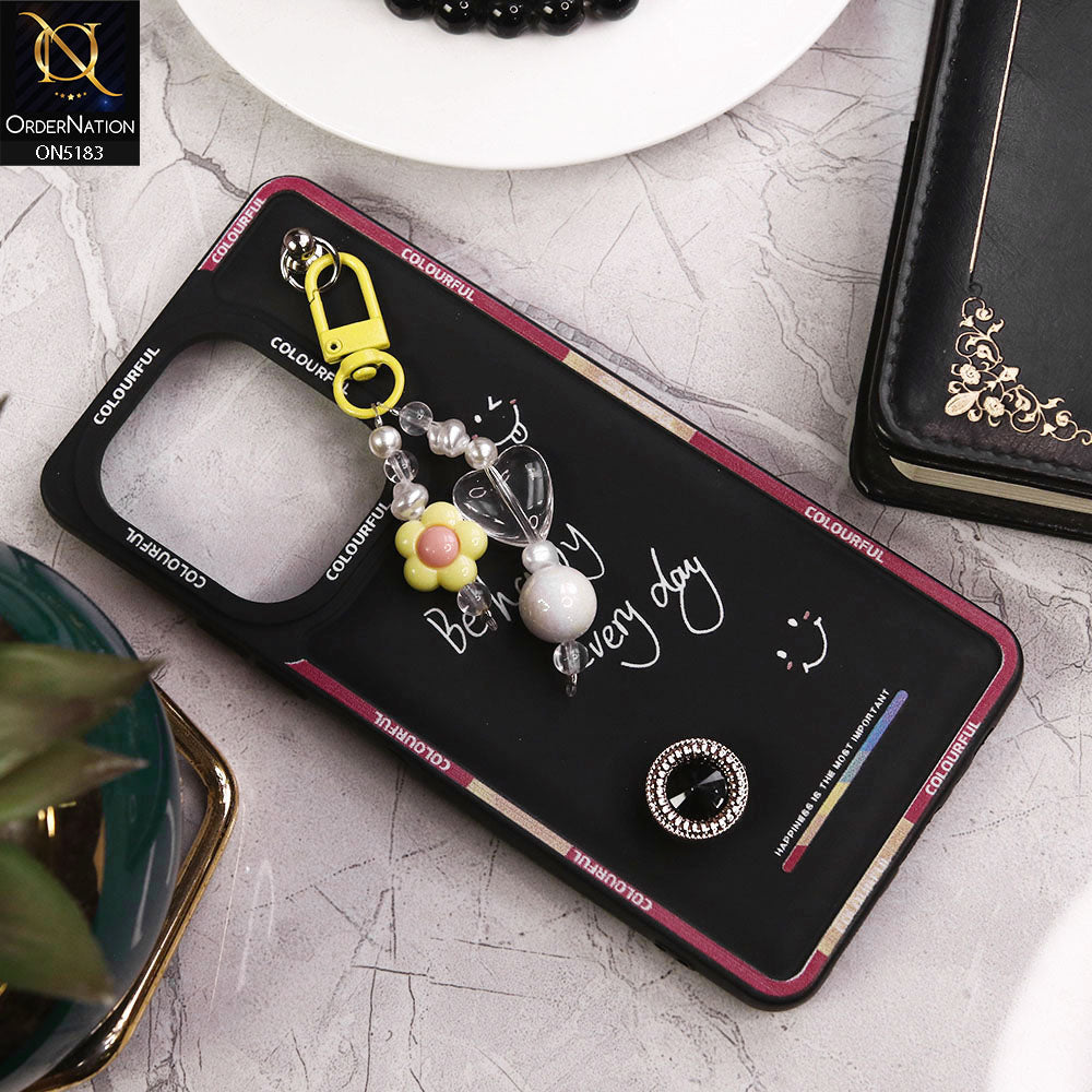 Tecno Camon 20 Pro Cover - Black - New Colorful Candy Colors Happiness Series Soft Protective Case