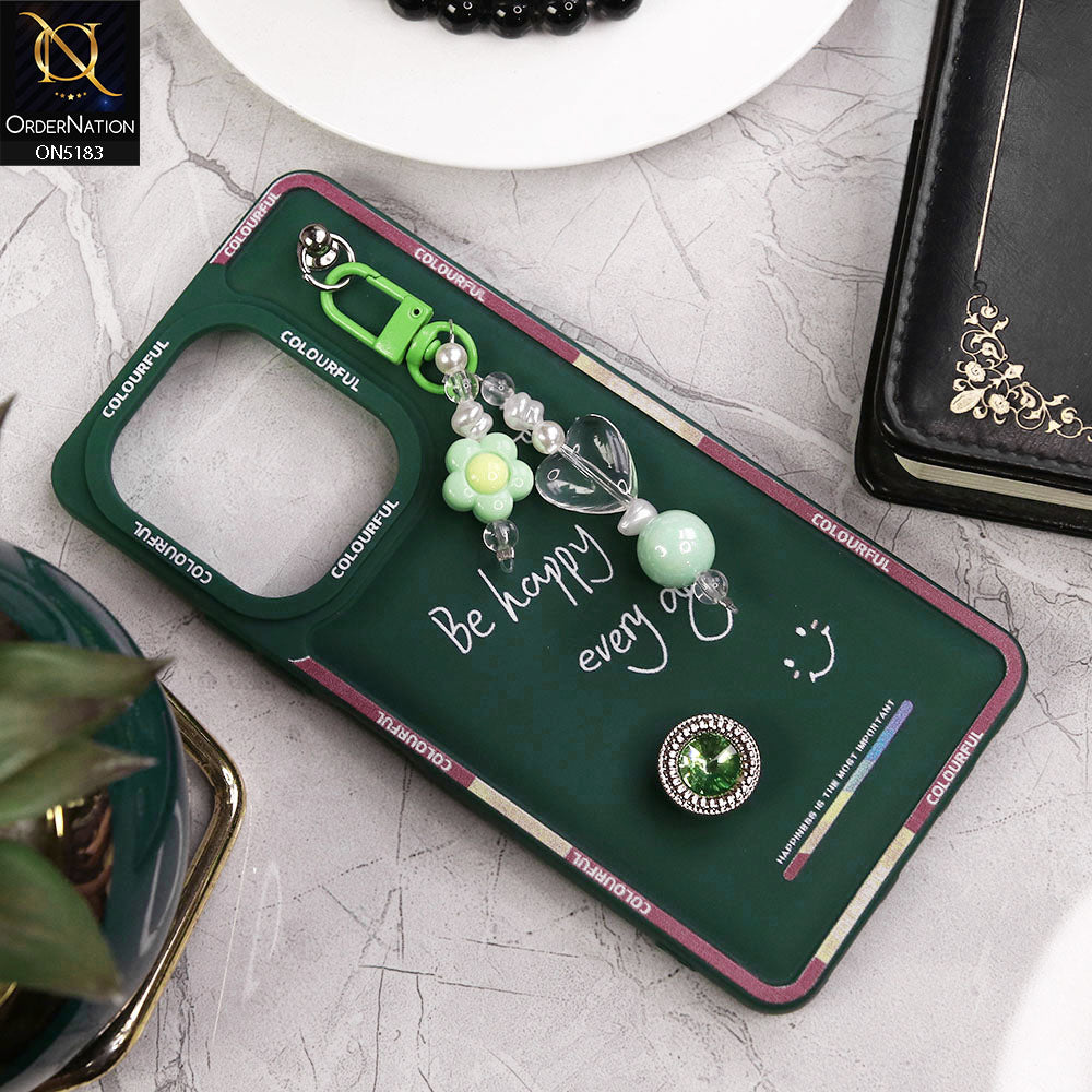 Tecno Camon 20 Pro Cover - Green - New Colorful Candy Colors Happiness Series Soft Protective Case