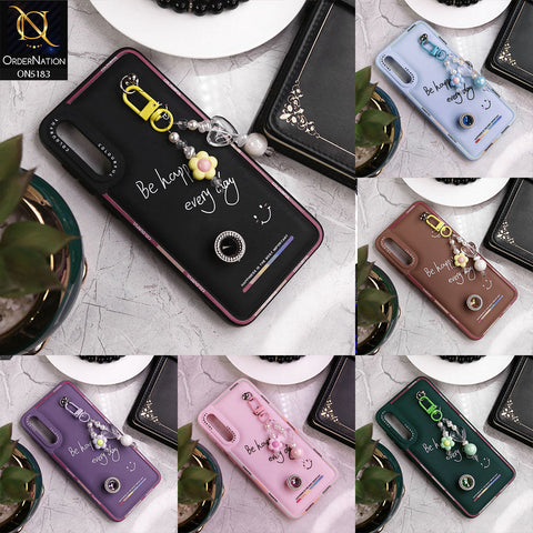 Vivo Y20i Cover - Pink - New Colorful Candy Colors Happiness Series Soft Protective Case