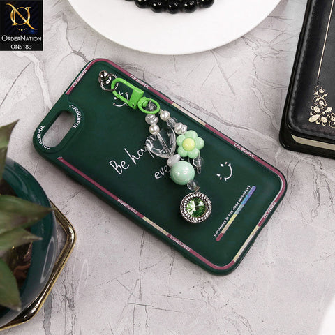 iPhone SE 2022 Cover - Green - New Colorful Candy Colors Happiness Series Soft Protective Case