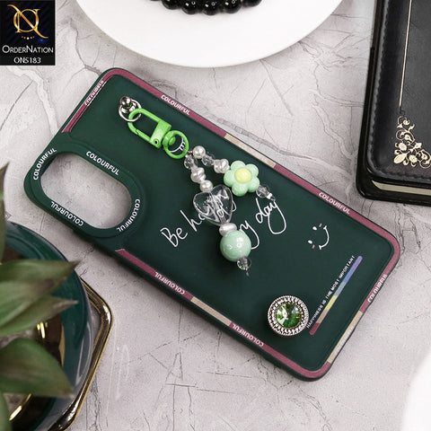 Oppo A78 4G Cover - Green - New Colorful Candy Colors Happiness Series Soft Protective Case