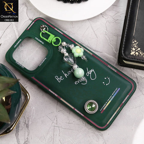 Xiaomi Redmi 12C Cover - Green - New Colorful Candy Colors Happiness Series Soft Protective Case