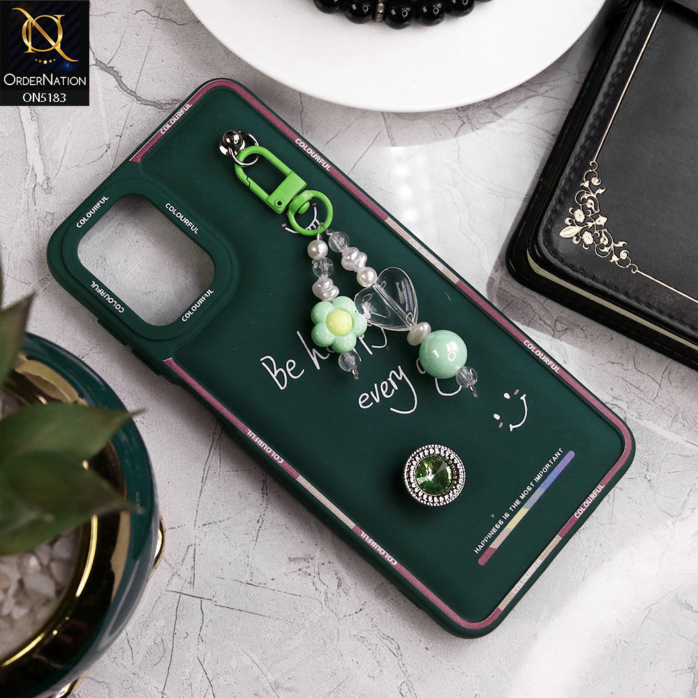 Samsung Galaxy A12 Cover - Green - New Colorful Candy Colors Happiness Series Soft Protective Case