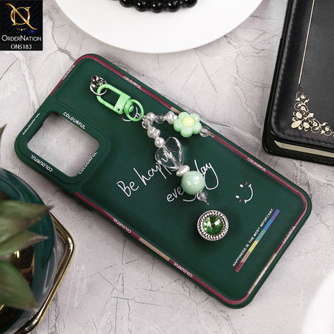 Vivo Y33s Cover - Green - New Colorful Candy Colors Happiness Series Soft Protective Case