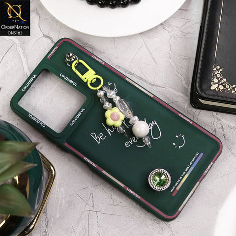 Vivo Y36 5G Cover - Green - New Colorful Candy Colors Happiness Series Soft Protective Case