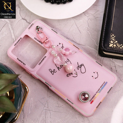 Vivo Y36 4G Cover - Pink - New Colorful Candy Colors Happiness Series Soft Protective Case