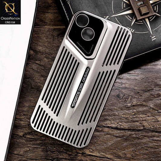 iPhone 15 Cover - Titanium - Cute 3D Donut Coffee Soft Silicon Case with Camera Plustection